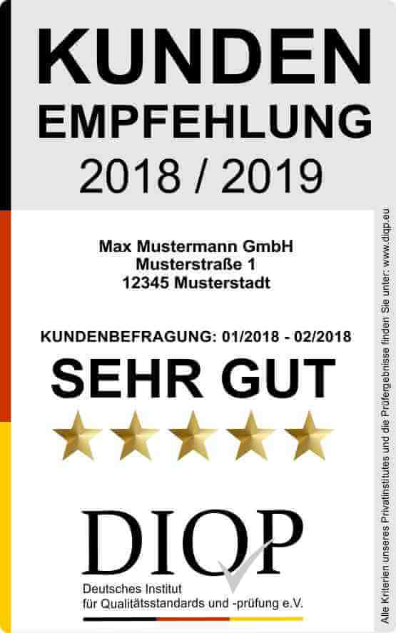 Kundenempfehlung Kundenempfehlung das Siegel für Ihr Marketing