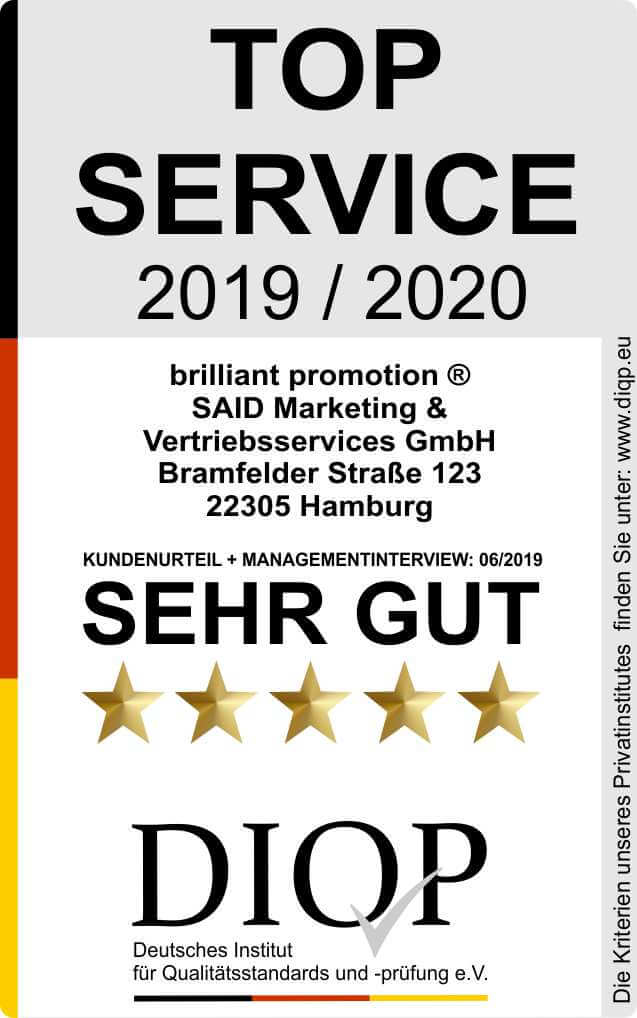 Top Service (DIQP) Brilliant Promotion klein Top Service (DIQP) Brilliant Promotion klein