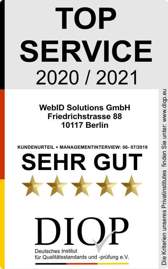 Top Service (DIQP) - WebID Solutions GmbH