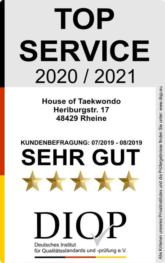 Gütesiegel House of Teakwondo