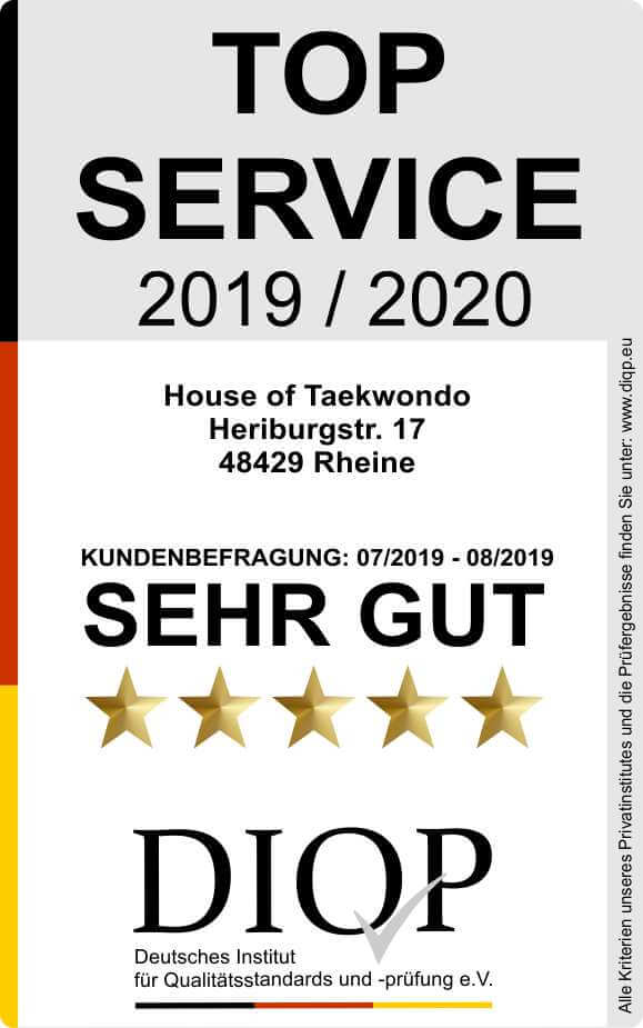 Gütesiegel House of Teakwondo