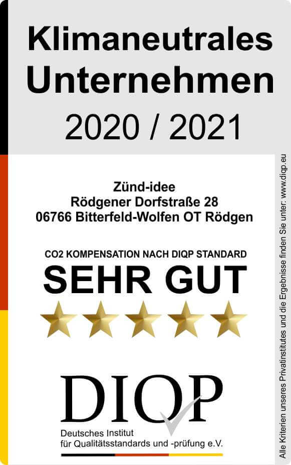 Klimaneutrales Unternehmen - Zünd Idee