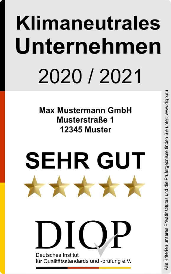 Klimaneutrales Unternehmen Klimaneutrales Unternehmen