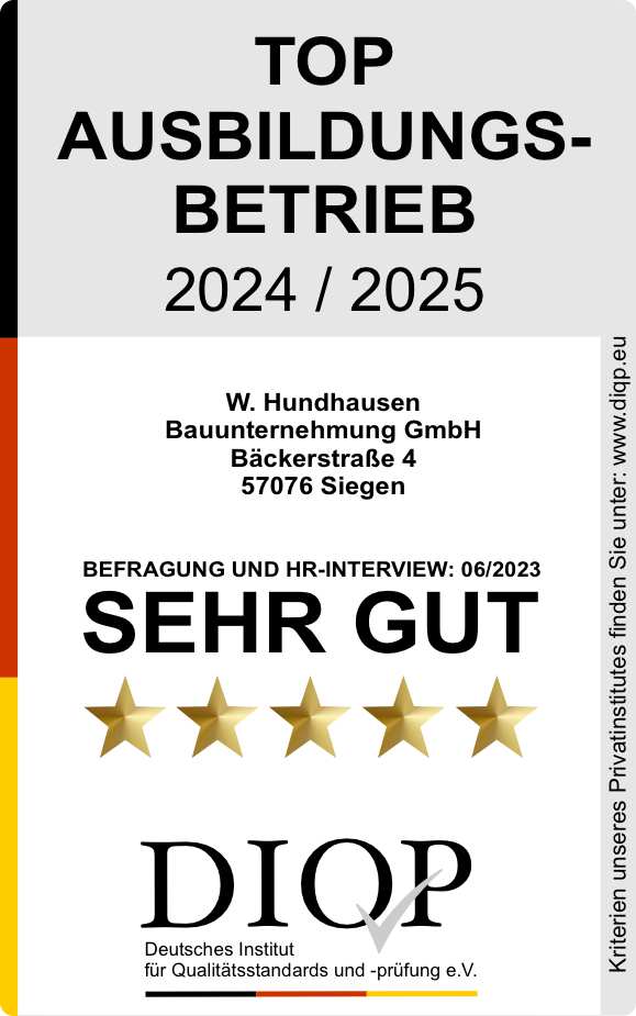 Top Ausbildungsbetrieb Hundhausen