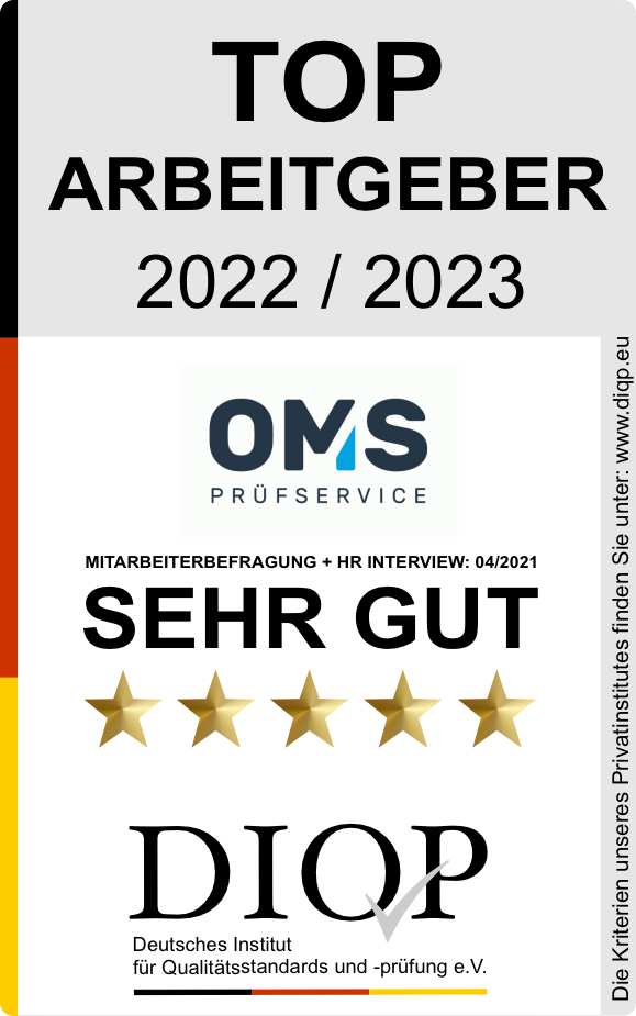 Top Ausbildungsbetrieb - OMS Prüfservice