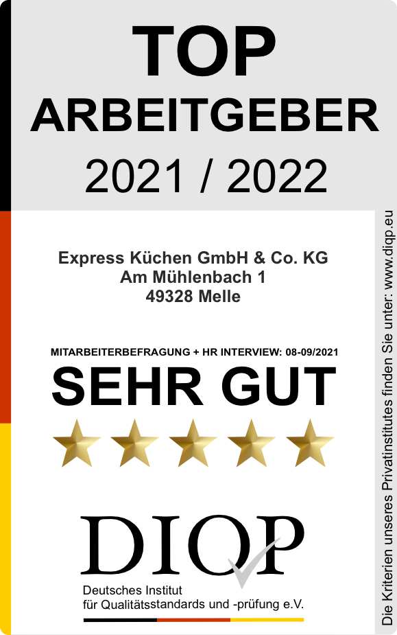 Top Arbeitgeber - Express Küchen