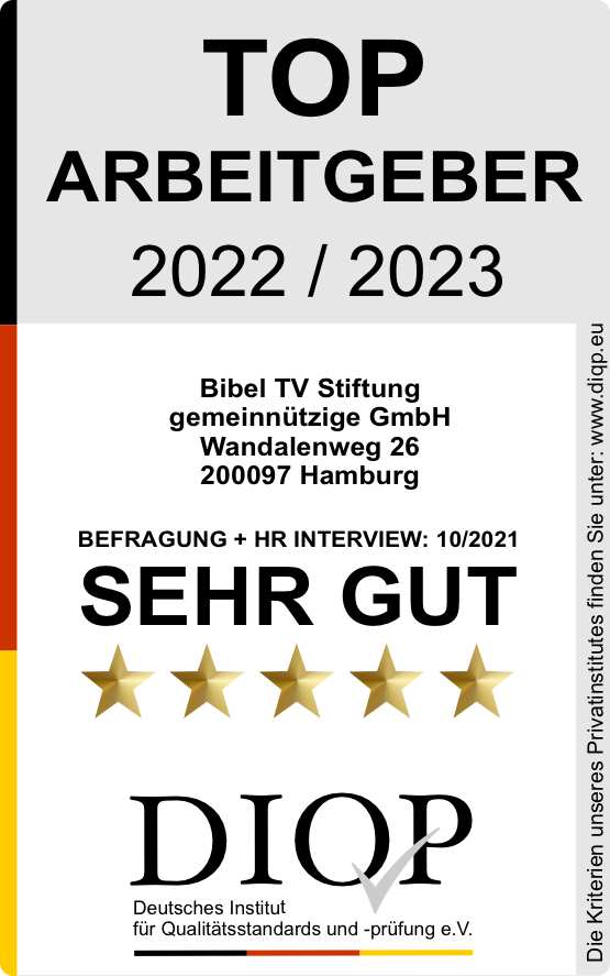 Top Arbeitgeber (DIQP) - Bibel TV