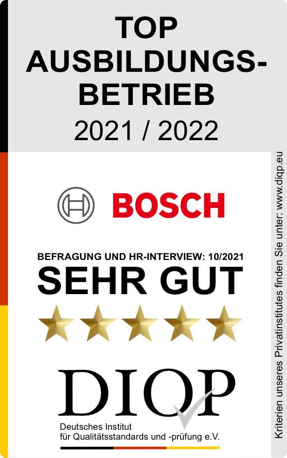Bosch - Top Ausbildungsbetrieb