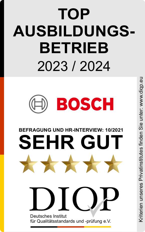 Bosch - Top Ausbildungsbetrieb