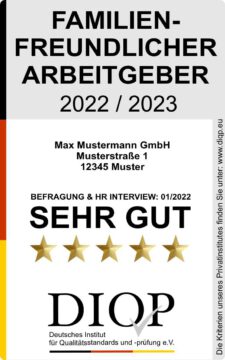 FAMILIENFREUNDLICHER ARBEITGEBER