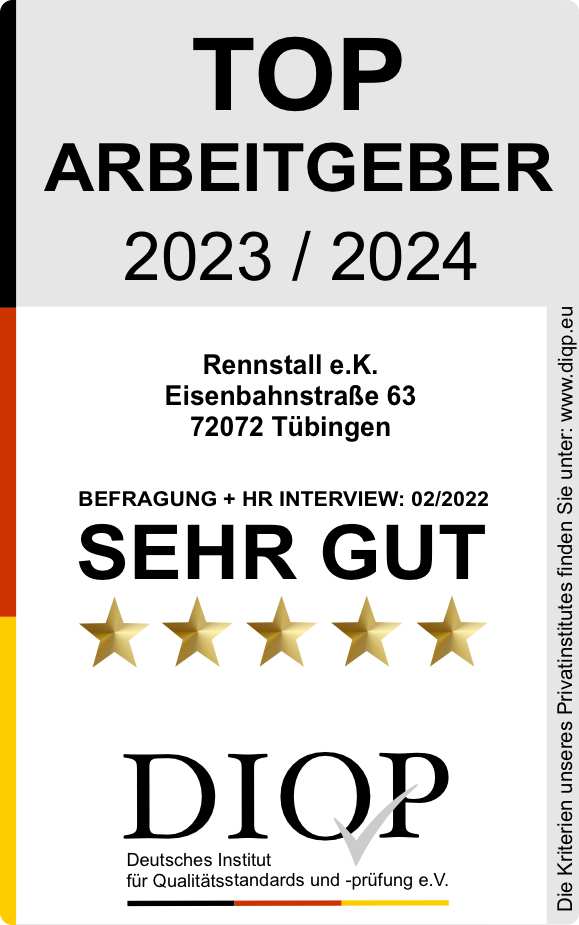 Top Arbeitgeber (DIQP) - Rennstall e.K.