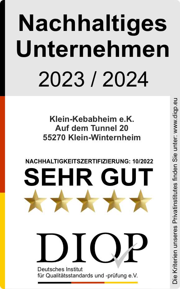 Nachhaltiges Unternehmen Klein Kebabheim