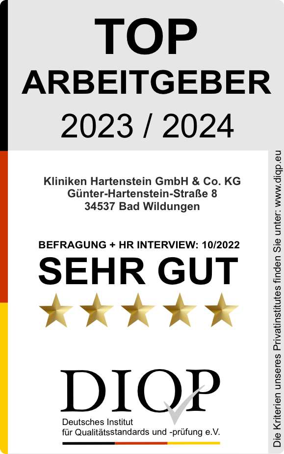Top Arbeitgeber - Kliniken Hartenstein