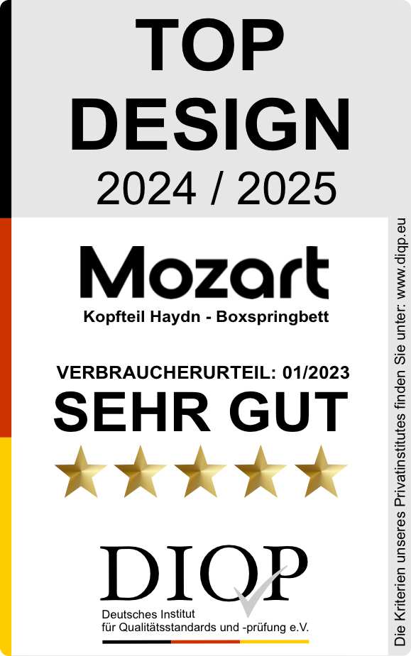 Mozart Bett Top Design