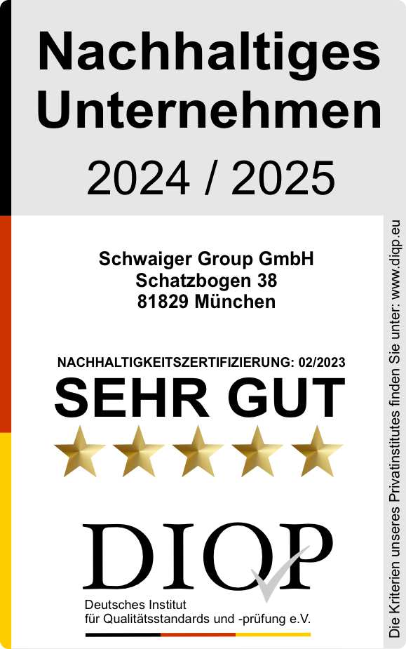 Nachhaltiges Unternehmen Schwaiger Group GmbH