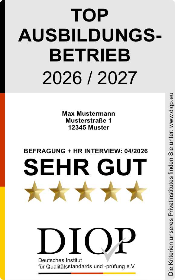 Top Ausbildungsbetrieb Top Ausbildungsbetrieb